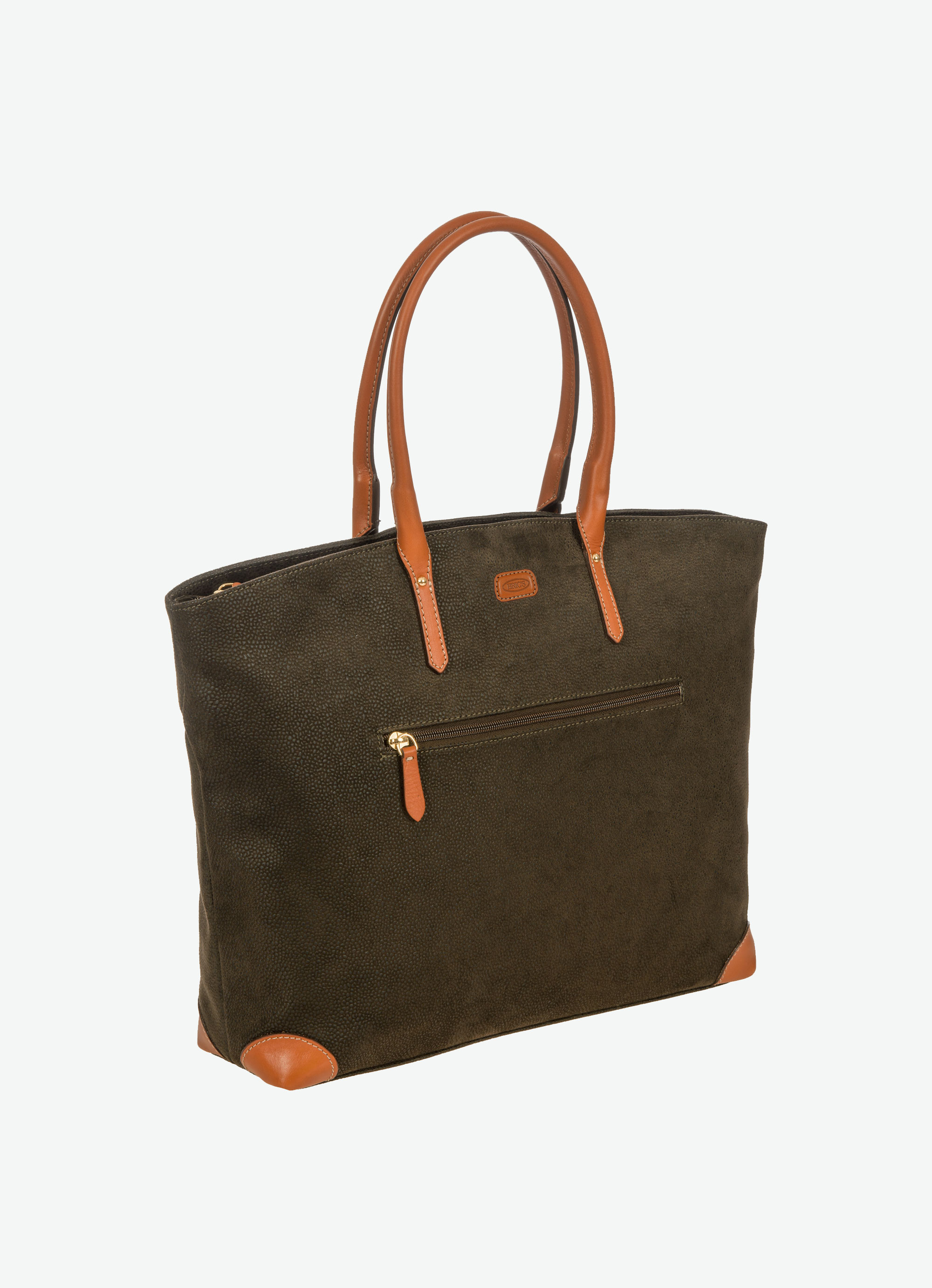 Borsa da donna Bric's Life con dettagli in pelle