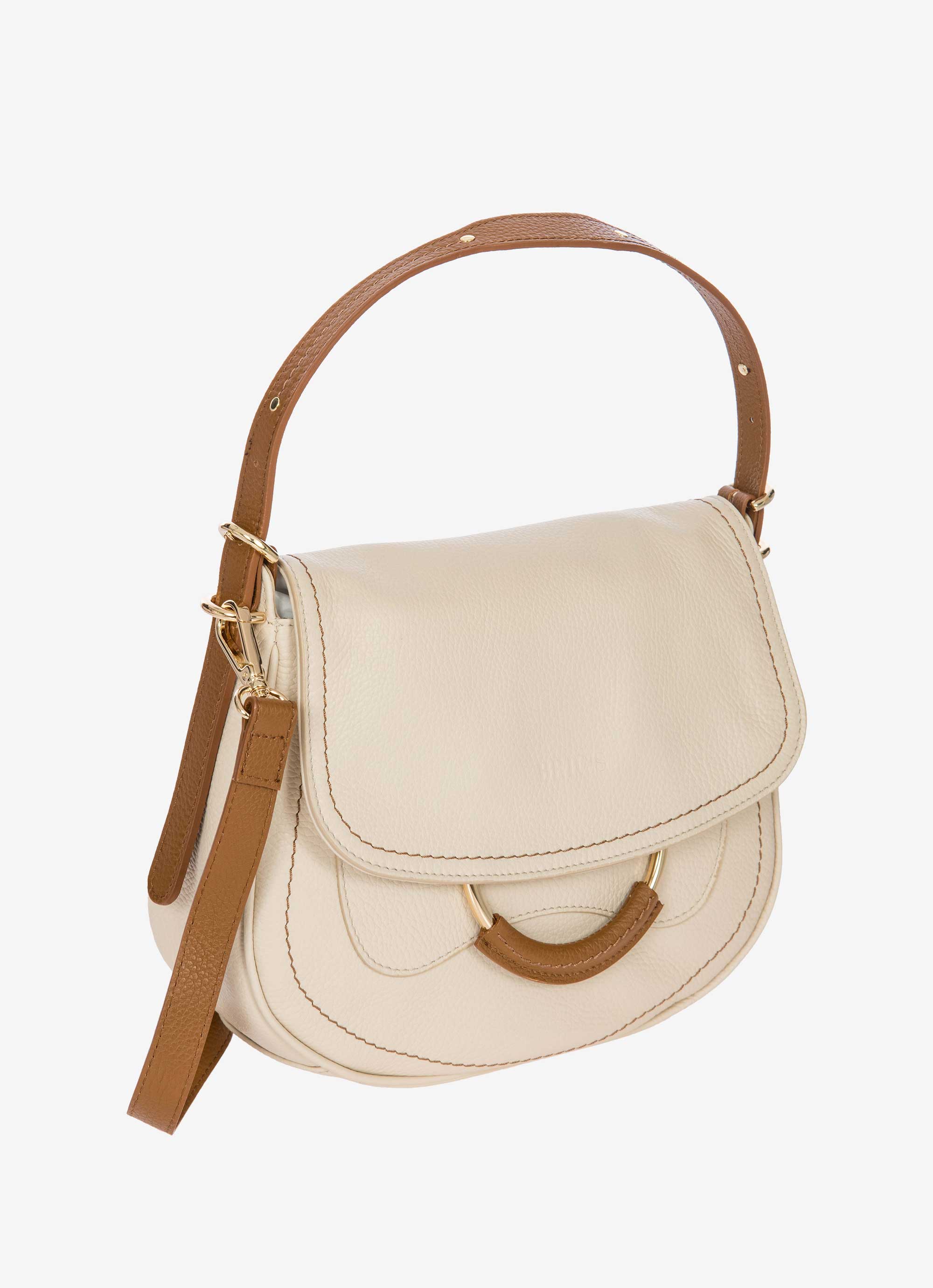 Stella borsa in pelle misura media