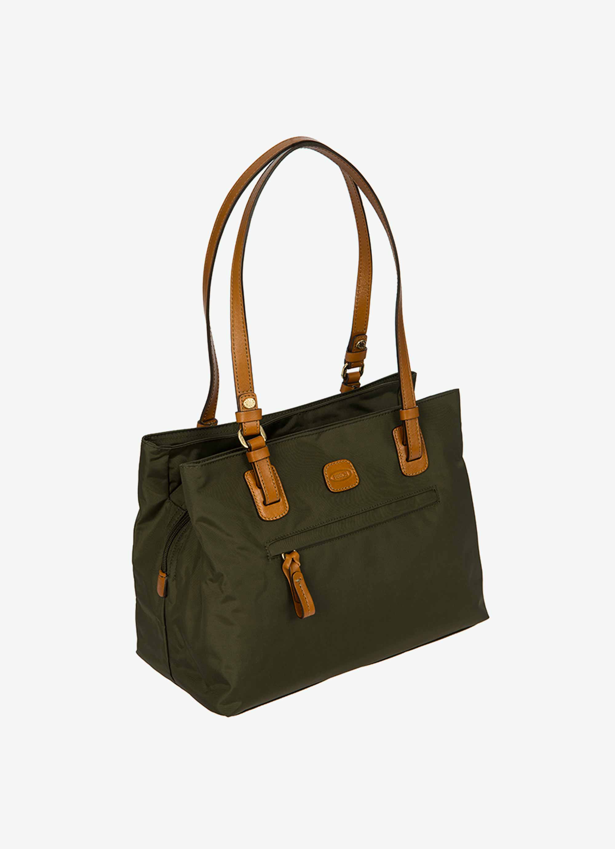 Borsa Shopping media in nylon riciclato