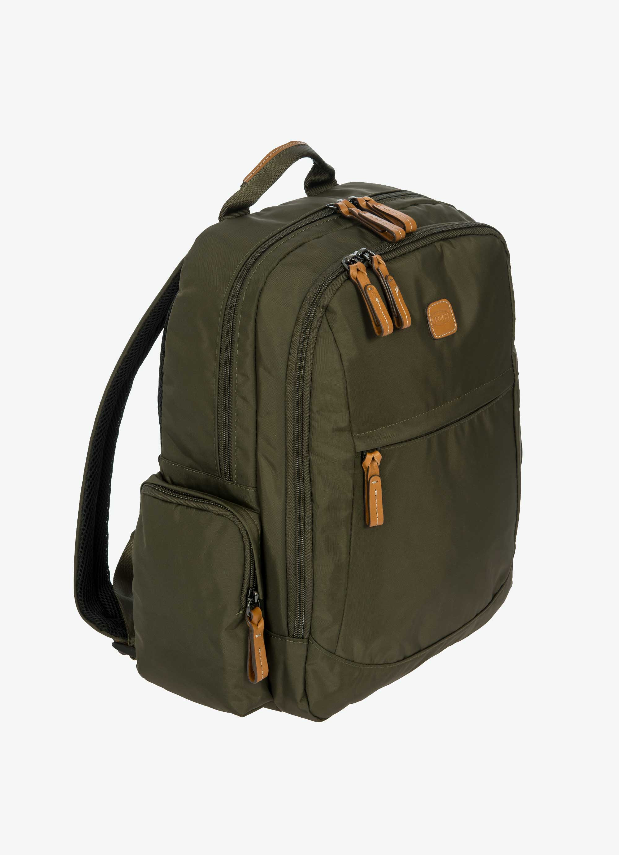 Zaino grande in nylon con dettagli pelle Bric's X-Travel