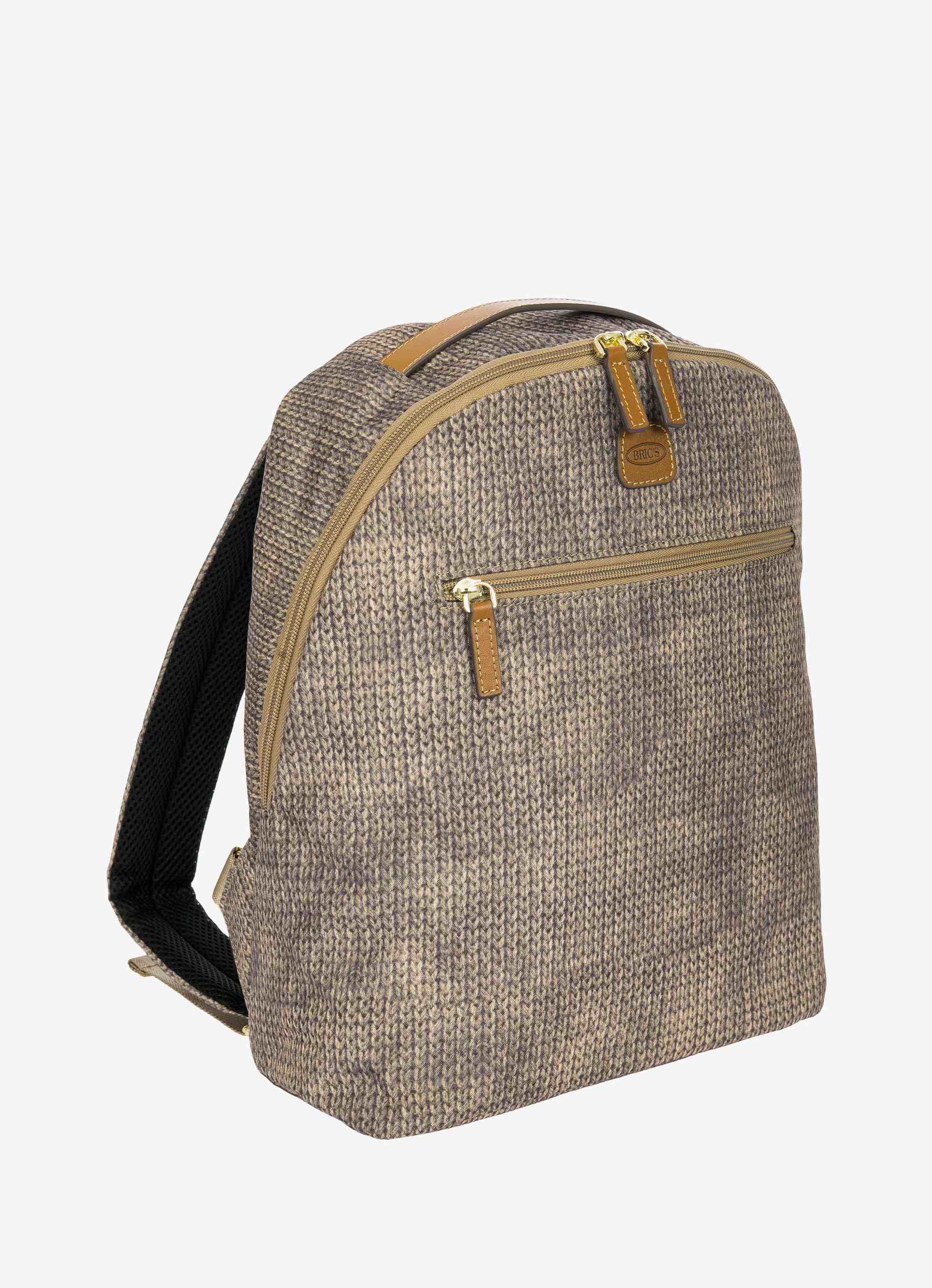 Zaino city medio in nylon riciclato