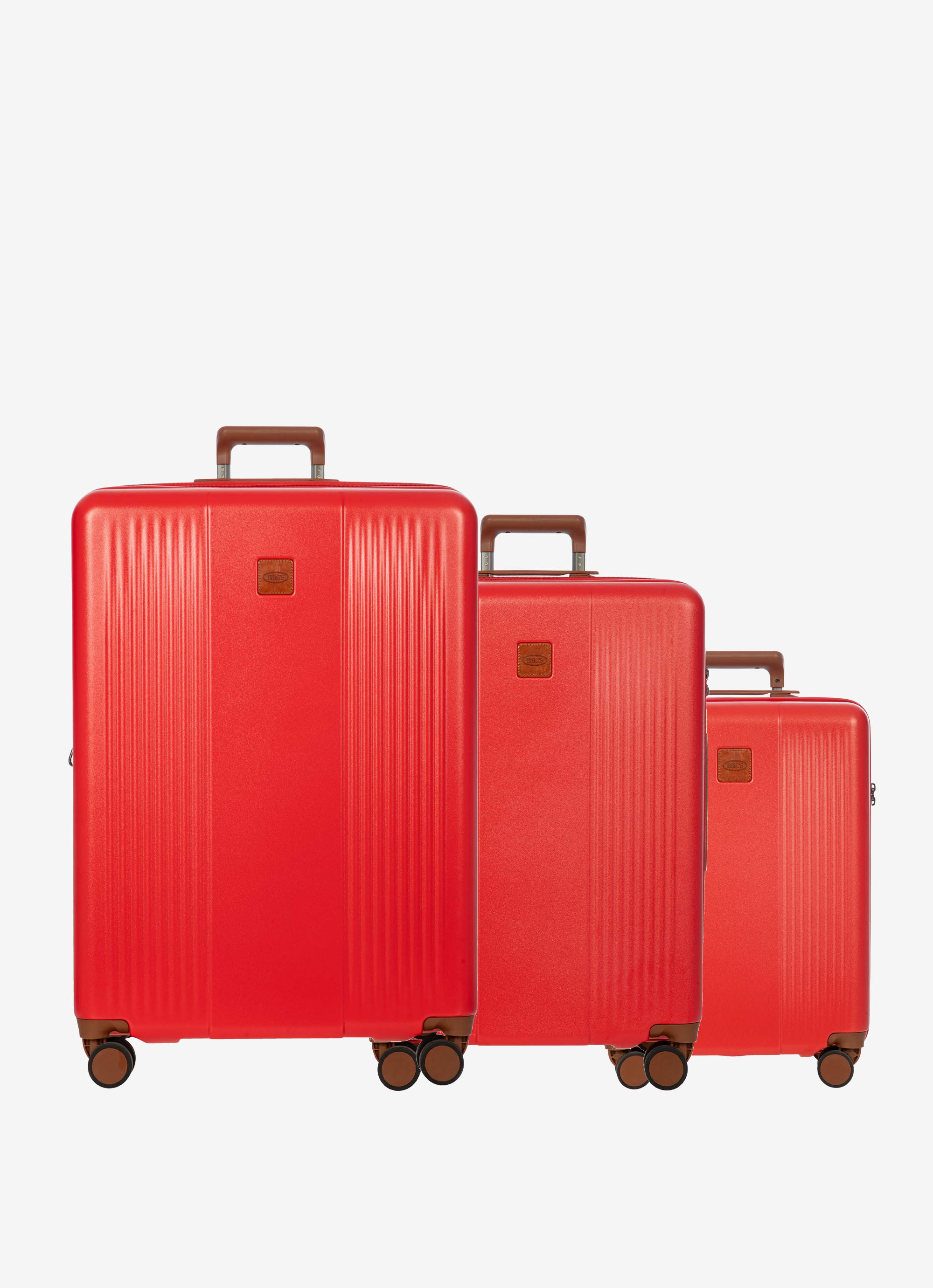 Set 3 Trolley Ferrara Red