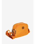 Recycled nylon travel shoulder bag