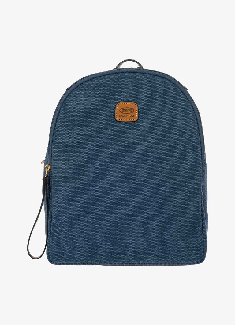 Coated canvas cotton small backpack Serena - Backpacks | Bric's