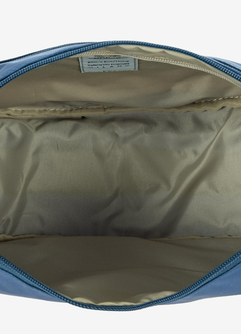 Grand sac bandoulière demi-lune en nylon recyclé - Bric's