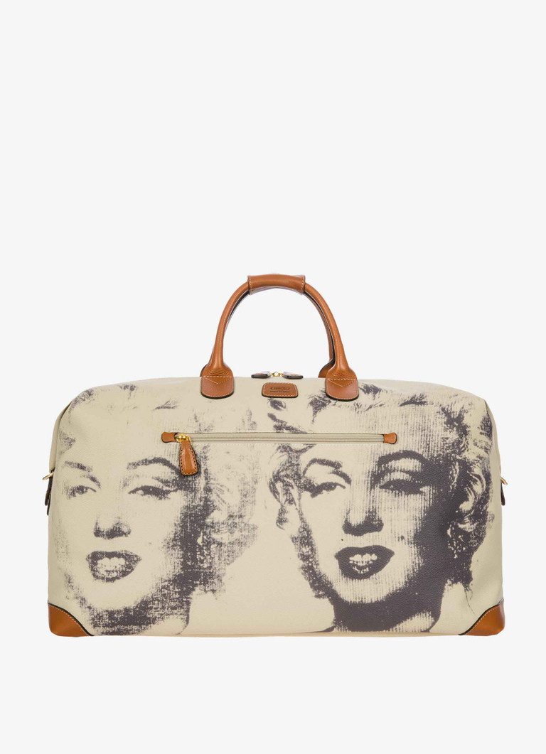 Limited Edition Andy Warhol x Bric's Large duffle - Product Selection with Brown Tag | Bric's