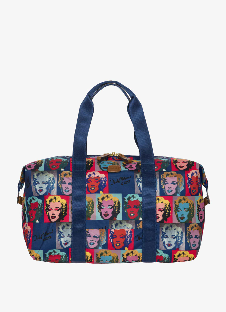 Mittelgroße faltbare Reisetasche Andy Warhol x Bric's Sonderkollektion - BBW Andy Warhol | Bric's