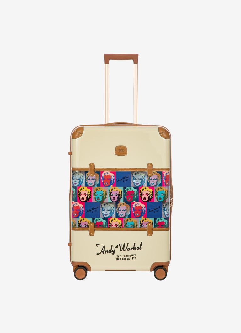 Special Collection Andy Warhol x Bric's Medium trolley - Product Selection with Brown Tag | Bric's