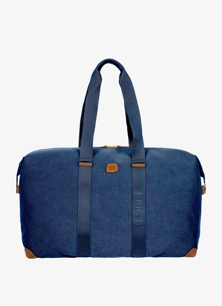 Coated canvas cotton large holdall - Duffels | Bric's