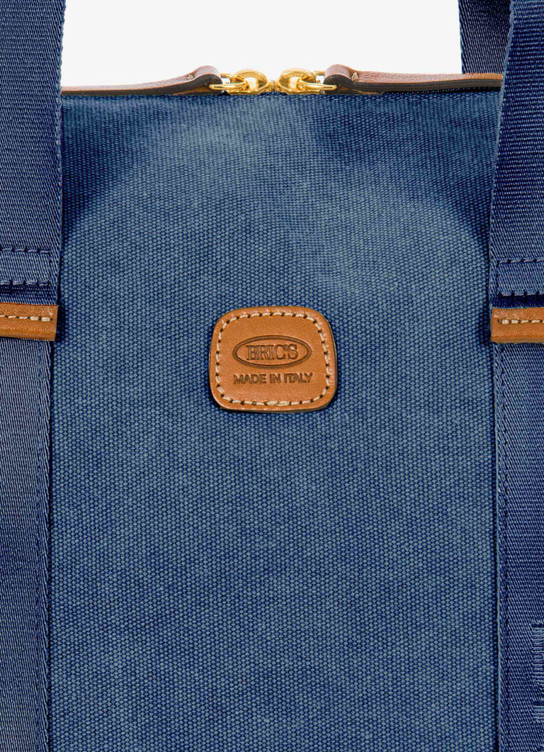Coated canvas cotton large holdall - Bric's
