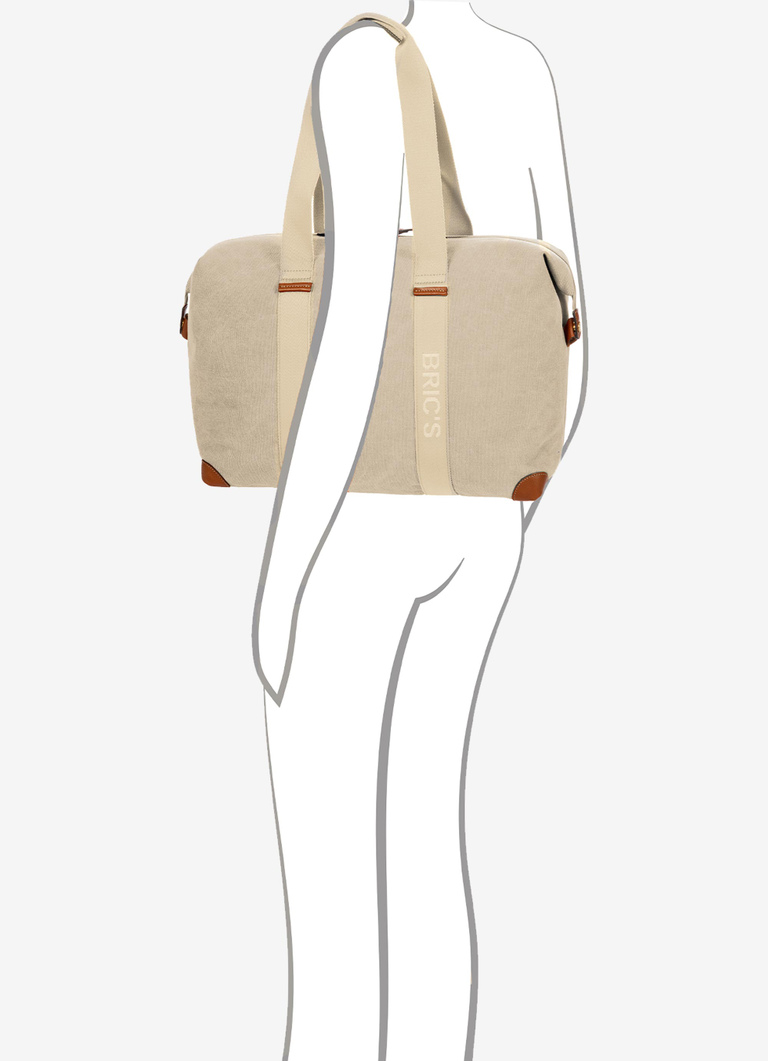 Sac polochon moyen en toile de coton - Bric's