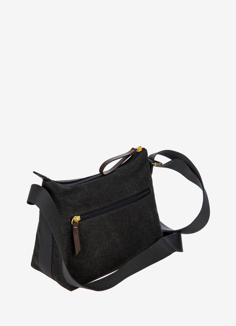 Coated canvas cotton shoulderbag small Martina - Bric's