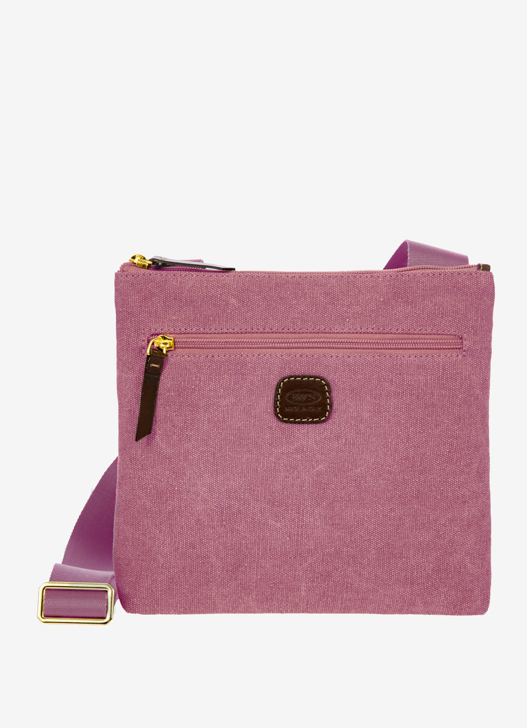 Coated canvas cotton shoulderbag slim Emma - Shopper | Bric's