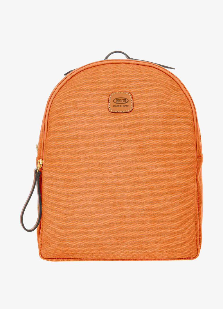 Coated canvas cotton small backpack Serena - Sorrento | Bric's