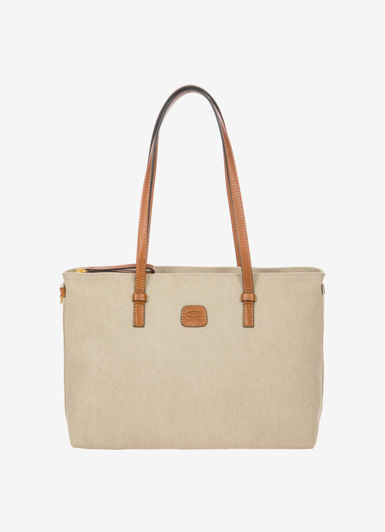 Coated canvas cotton tote bag Vittoria - Handbag and Shopper | Bric's