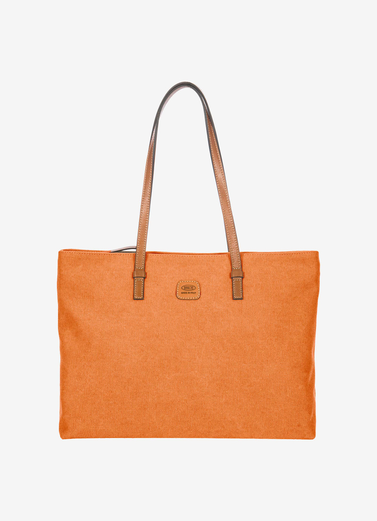 Coated canvas cotton shopping bag L - Sorrento | Bric's