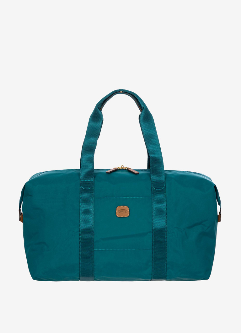 Mittelgroße faltbare 2-in-1-Reisetasche aus recyceltem Nylon - X-Bag | Bric's