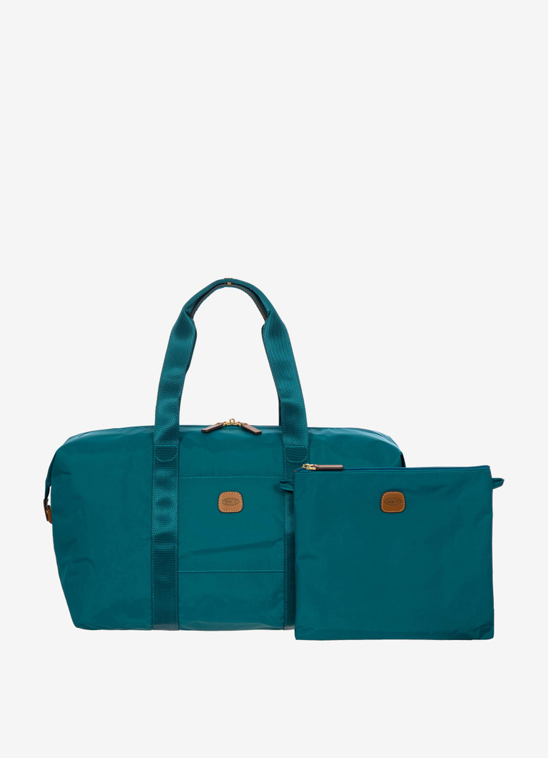 Recycled nylon holdall medio 2in1 foldable - Bric's