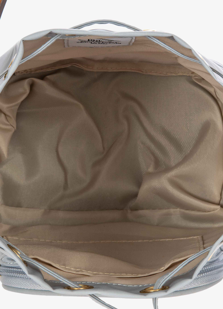 Eimerförmige Tasche aus recyceltem Nylon - Bric's