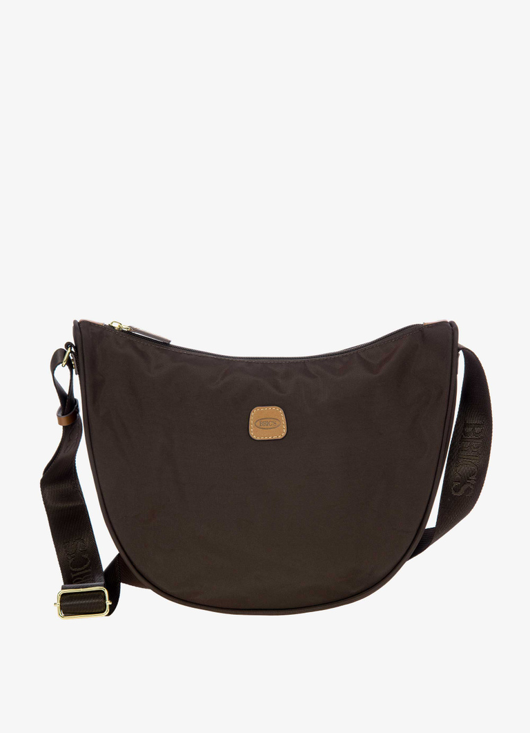 Petit sac à bandoulière demi-lune en nylon - New Arrivals | Bric's