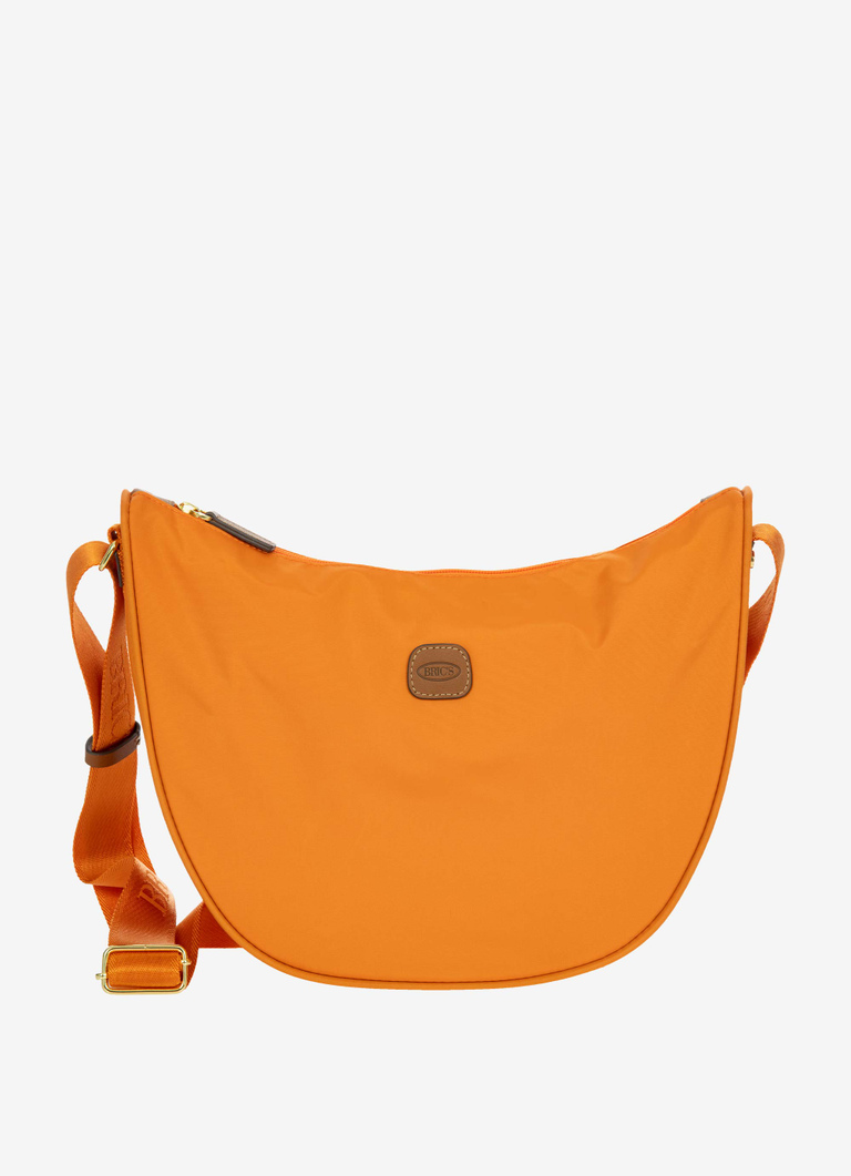 Petit sac à bandoulière demi-lune en nylon - X-Collection | Bric's