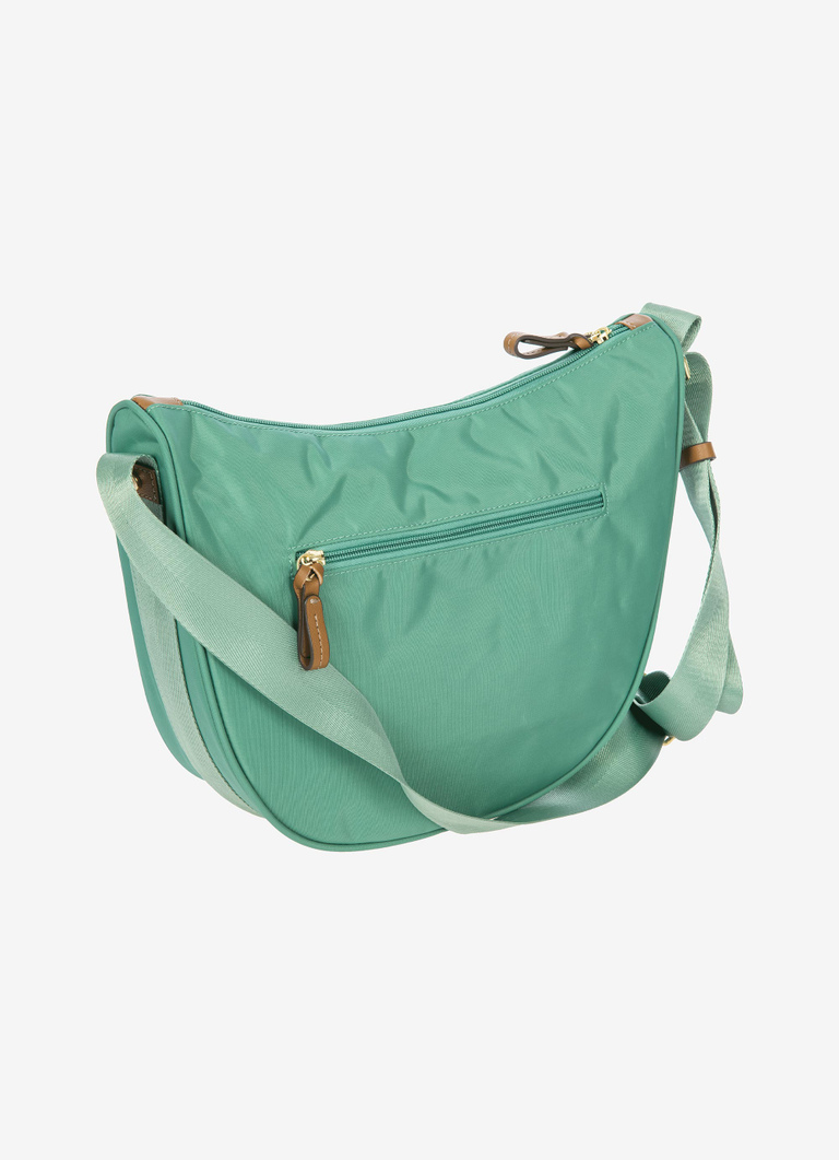 Petit sac à bandoulière demi-lune en nylon - Bric's
