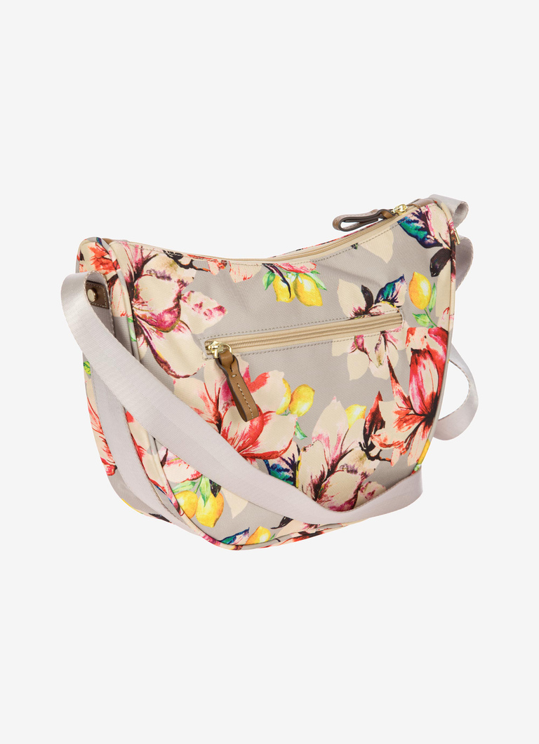 Petit sac à bandoulière demi-lune en nylon - Bric's