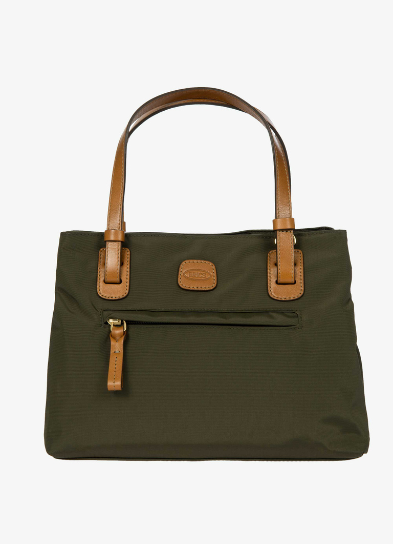 Kleiner Shopper aus Nylon und Details aus Leder Bric's X-Bag | Bric's