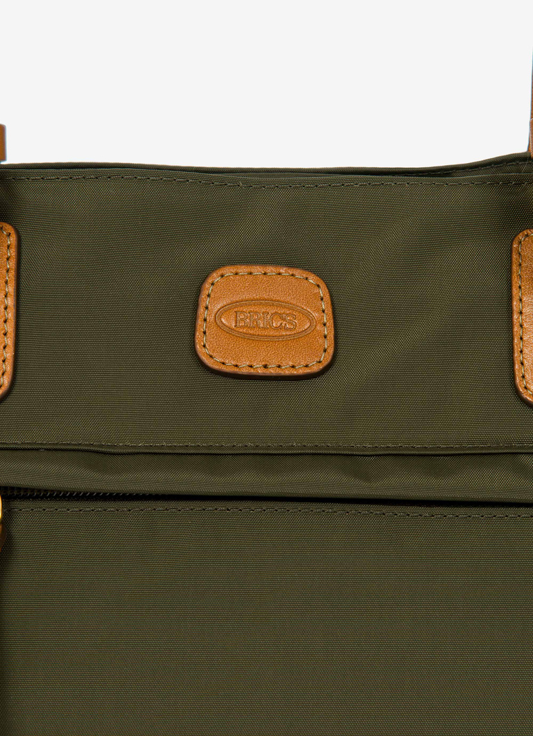 Sac cabas petit format confectionné en nylon avec des détails en cuir Bric's X-Bag - Bric's