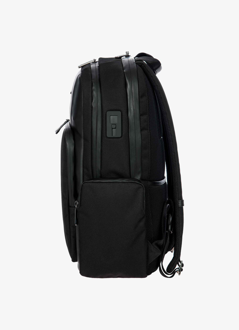 Medium-sized business backpack made from water-repellent nylon Roadster Nylon Backpack M2 - Bric's