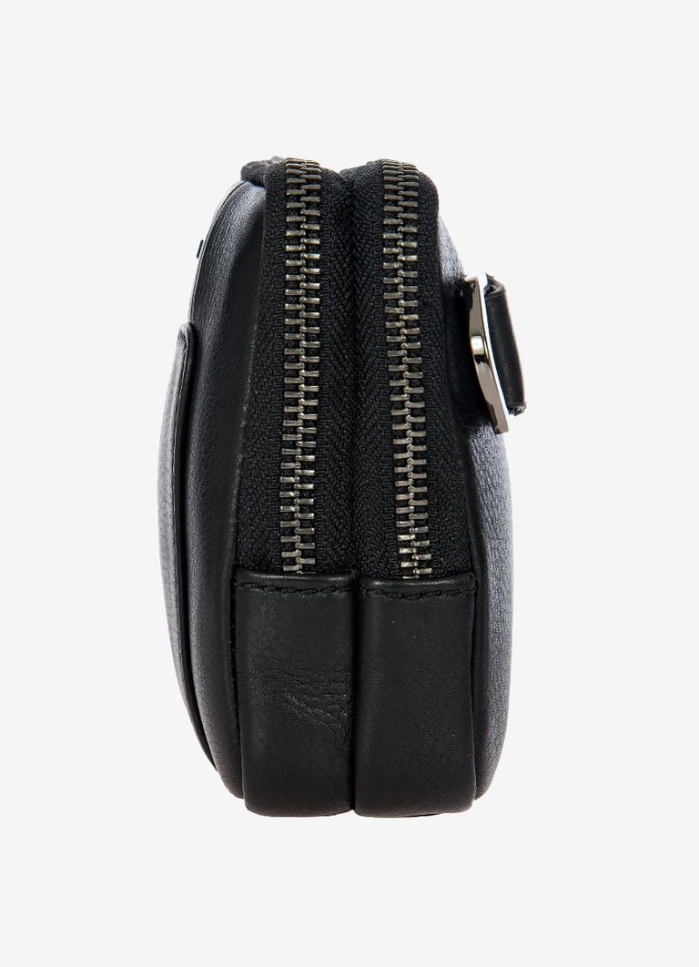 Piccola borsa da viaggio in pelle Roadster Leather Travel Pouch - Bric's