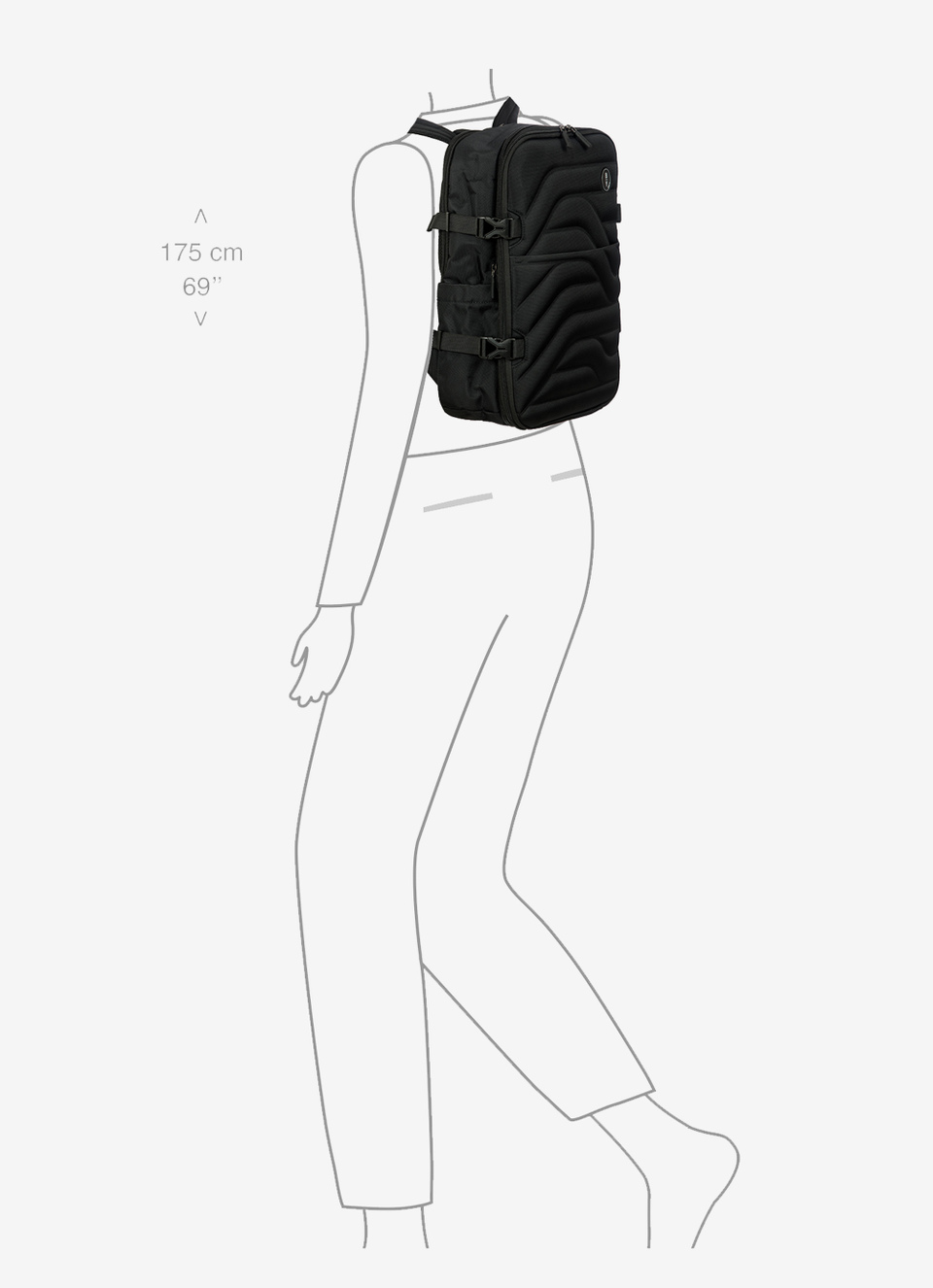B|Y expandable Underseat backpack - Bric's