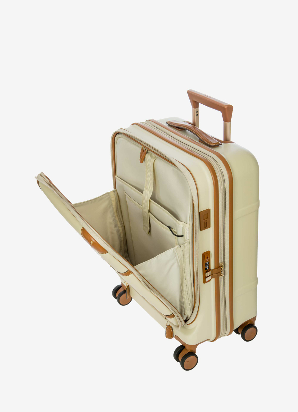 Business cabin trolley with device compartment and usb plug-in Bellagio - Bric's