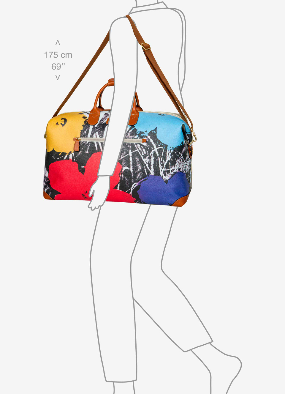 Sac de voyage grand format  Andy Warhol pour Bric’s Édition limitée - Bric's