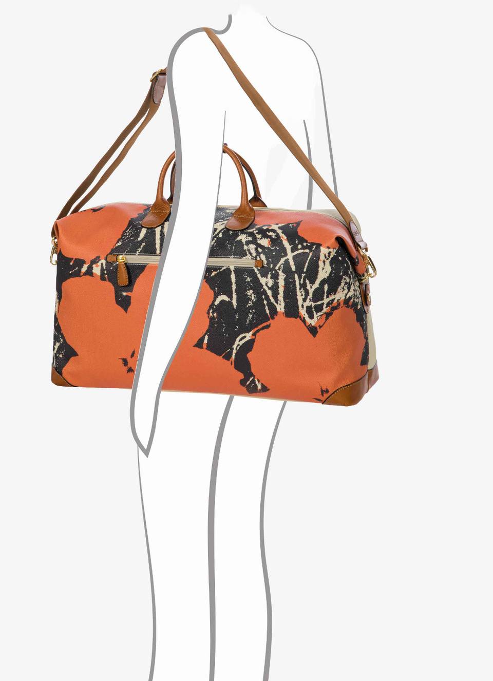 Große Reisetasche Andy Warhol x Bric's Limitierte Edition - Bric's