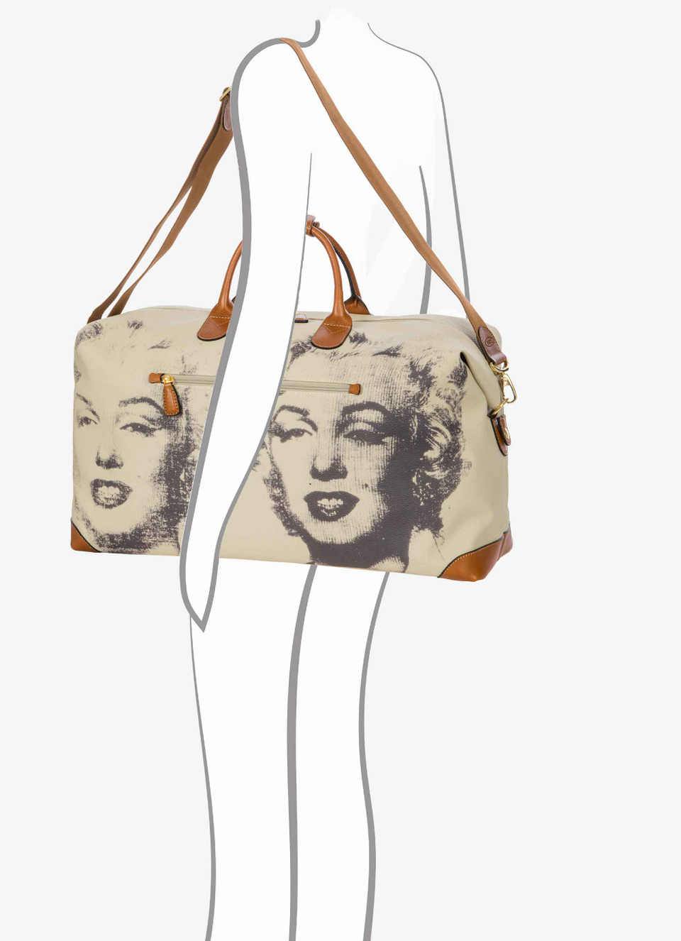 Große Reisetasche Andy Warhol x Bric's Limitierte Edition - Bric's