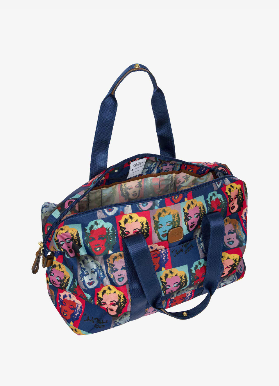 Sac de voyage moyen format pliable Andy Warhol pour Bric’s Collection Spéciale - Bric's