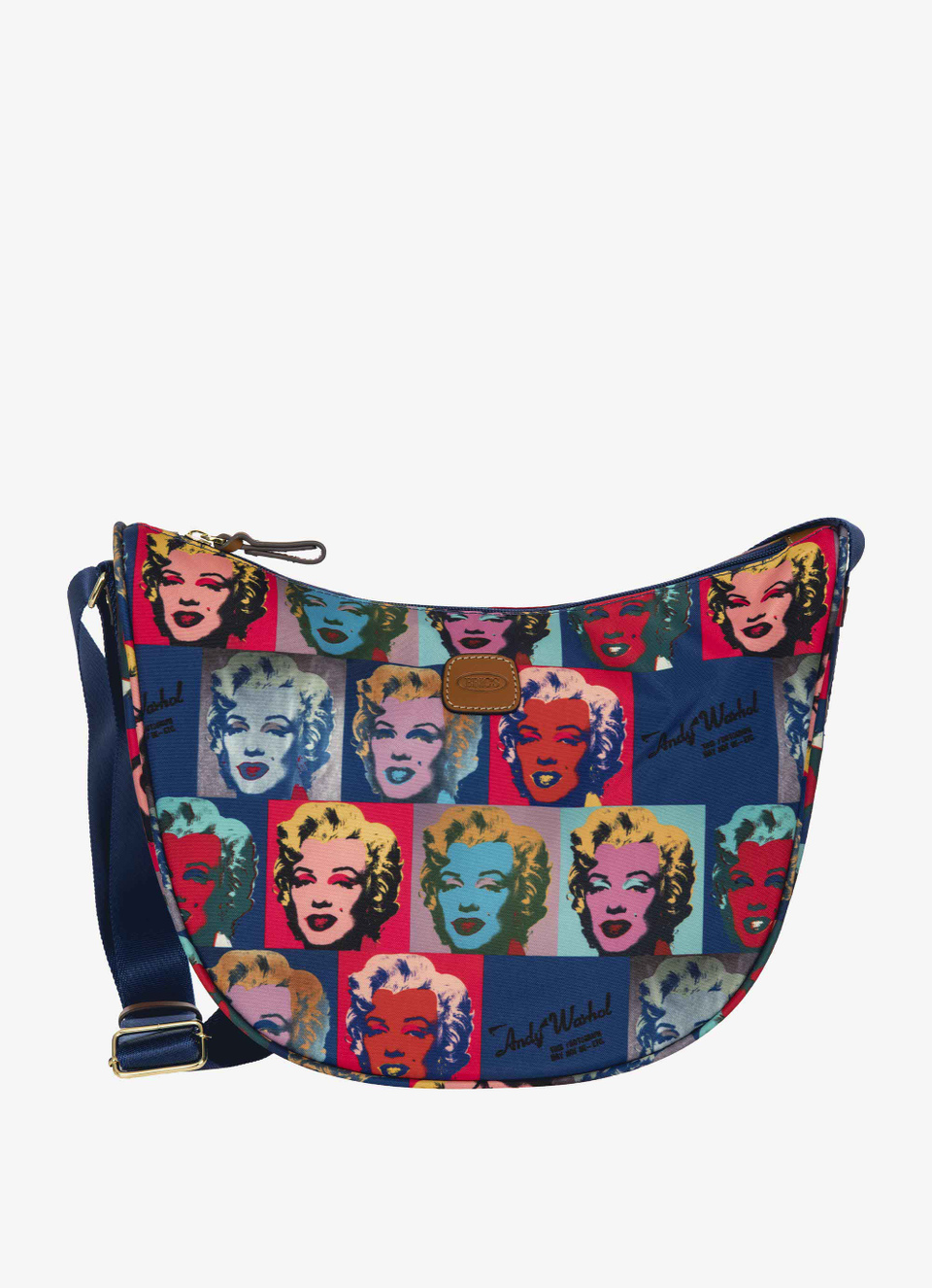 Bandolera media luna pequeña Andy Warhol x Bric's Colección Especial - Bric's