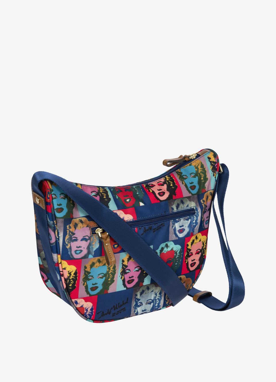Bandolera media luna pequeña Andy Warhol x Bric's Colección Especial - Bric's