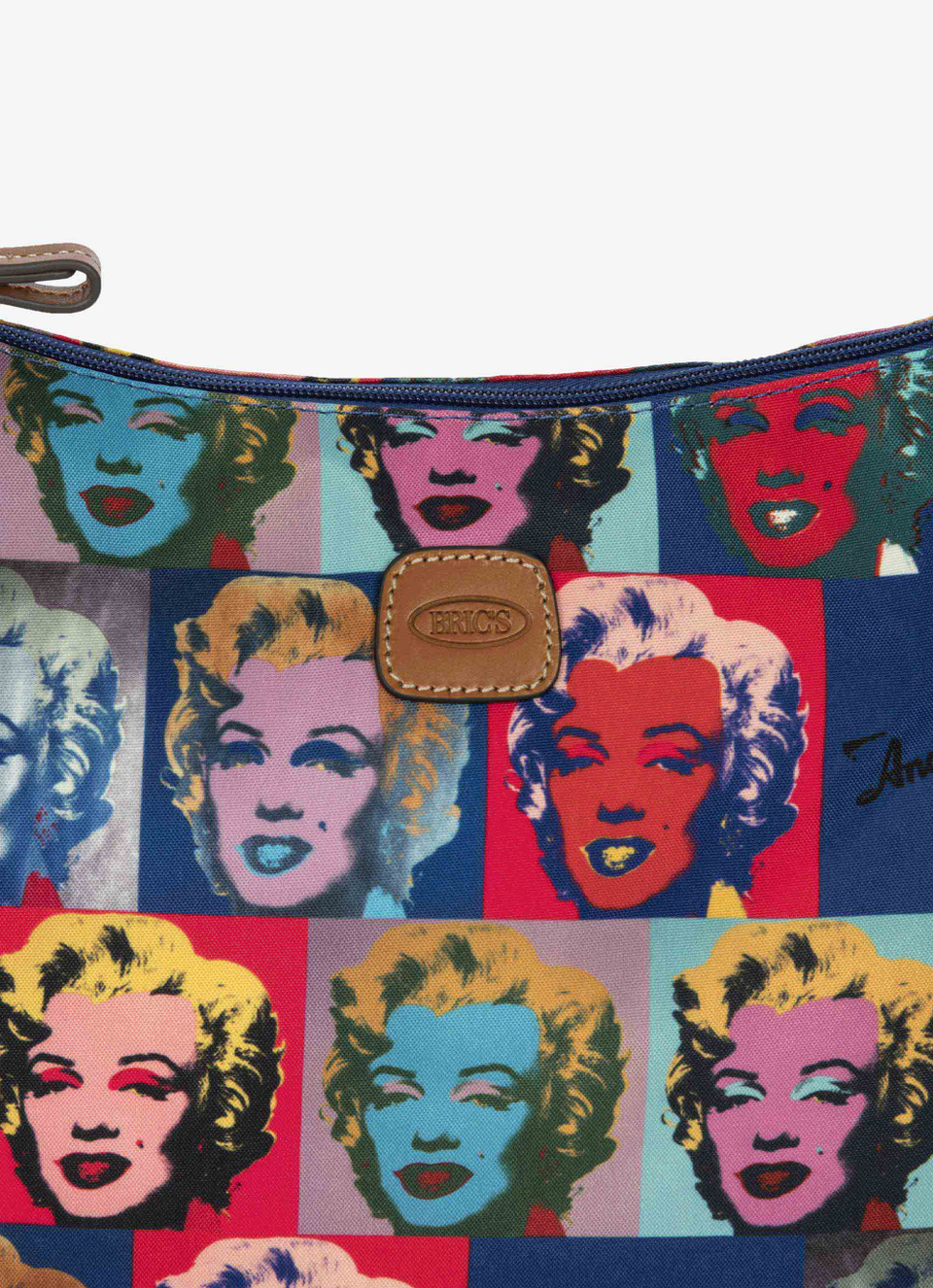 Bandolera media luna pequeña Andy Warhol x Bric's Colección Especial - Bric's