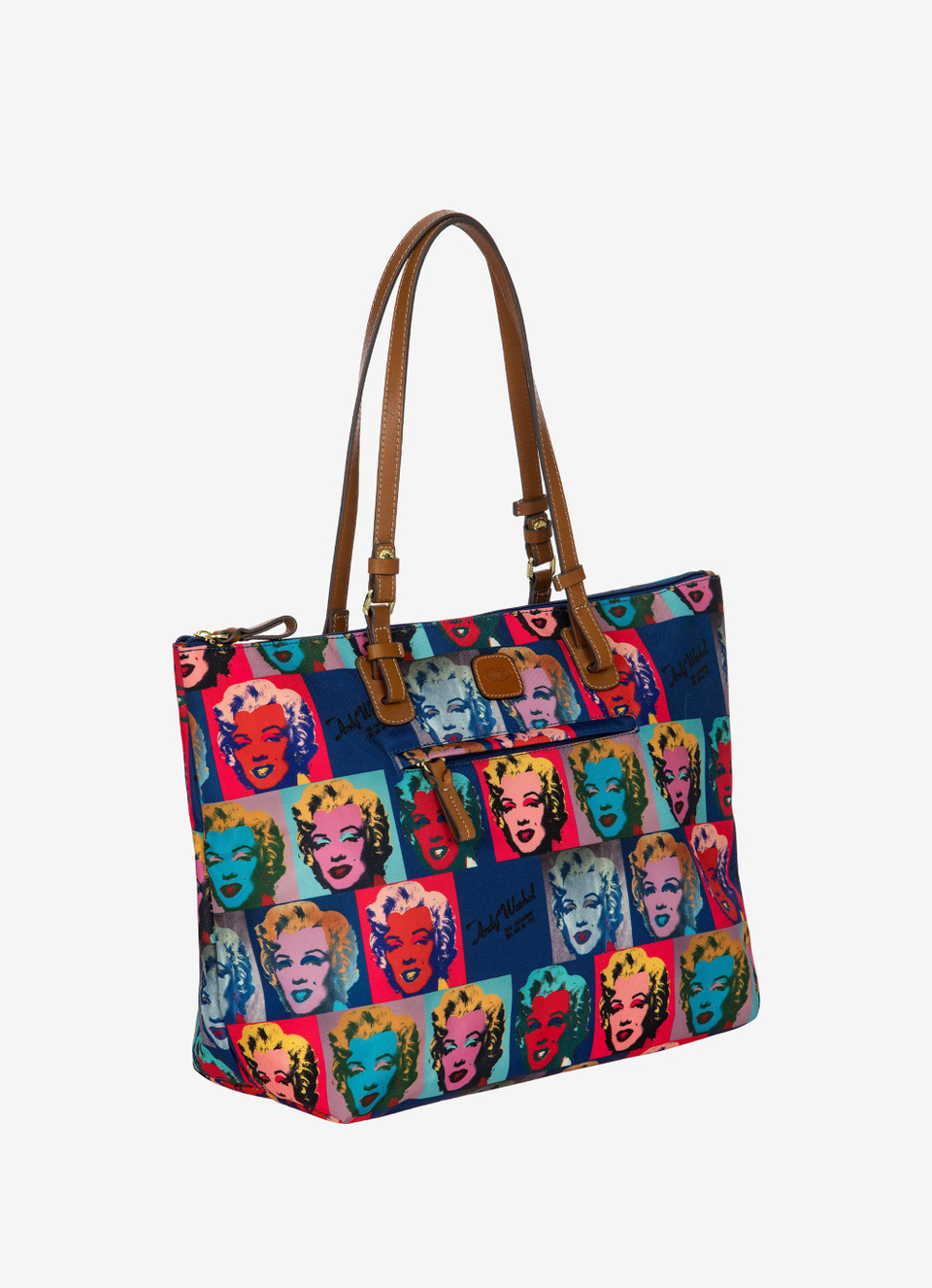 Bolso Sportina grande Andy Warhol x Bric's Colección Especial - Bric's