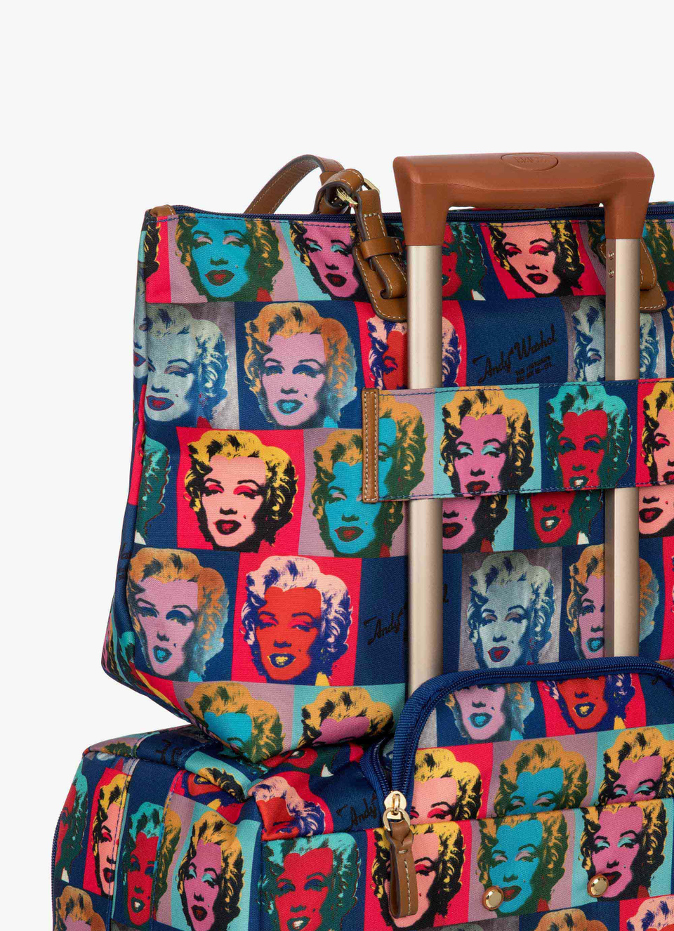 Bolso Sportina grande Andy Warhol x Bric's Colección Especial - Bric's