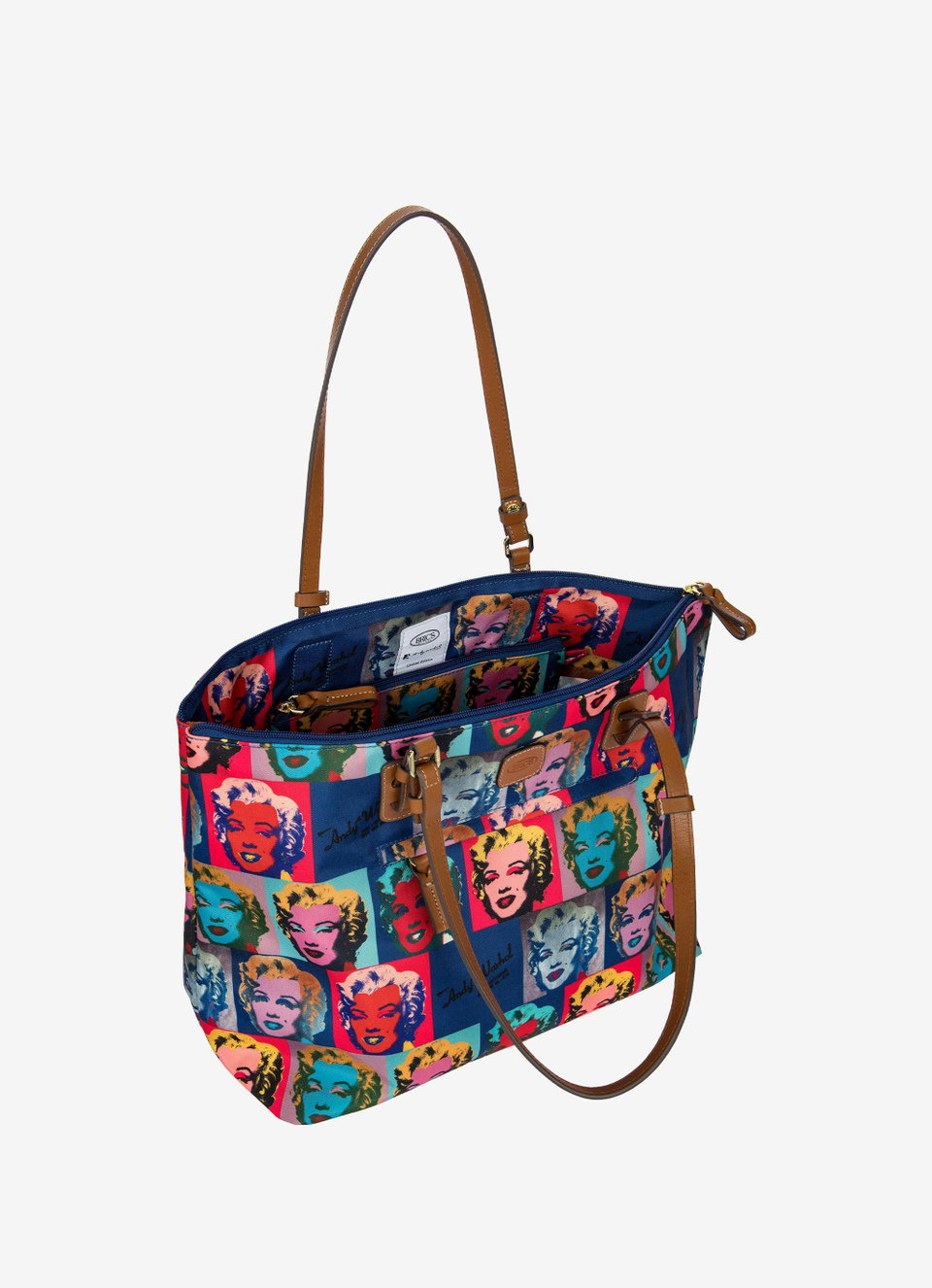 Bolso Sportina grande Andy Warhol x Bric's Colección Especial - Bric's