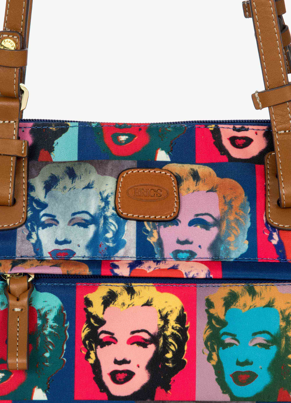 Bolso Sportina grande Andy Warhol x Bric's Colección Especial - Bric's