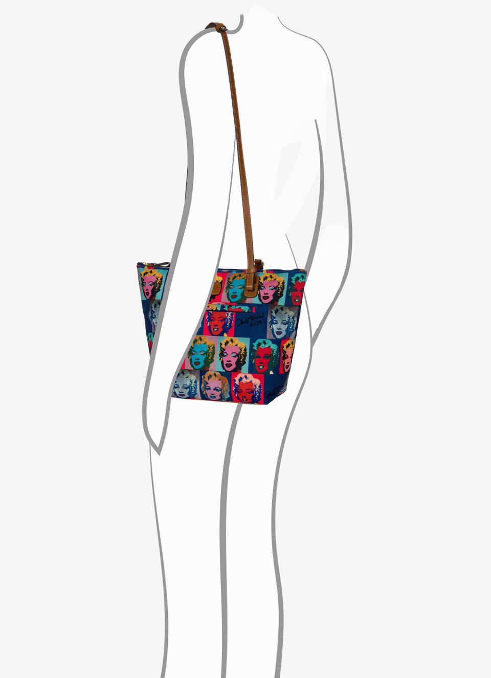 Special Collection Andy Warhol x Bric's Sportina medium - Bric's