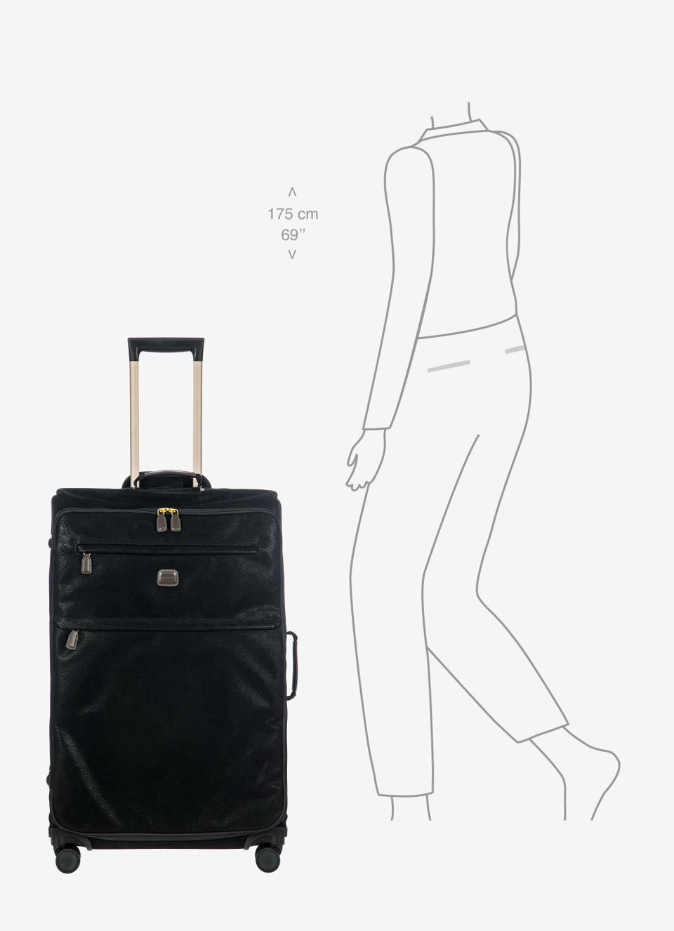 Bric's ultra-lightweight and spacious carry-on trolley - Bric's