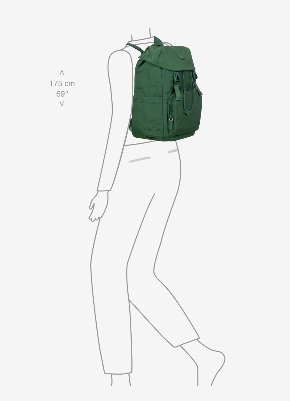 Monochrome backpack with computer compartment - Bric's