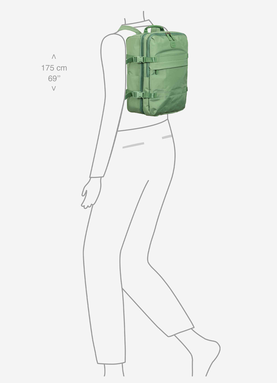 Monochrome Underseat backpack - Bric's