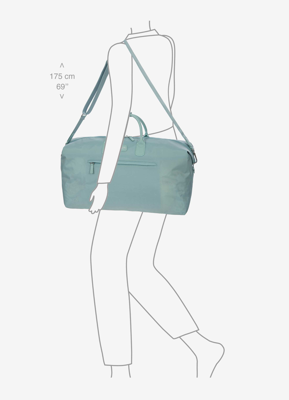 Monochrome luxury duffle bag - Bric's