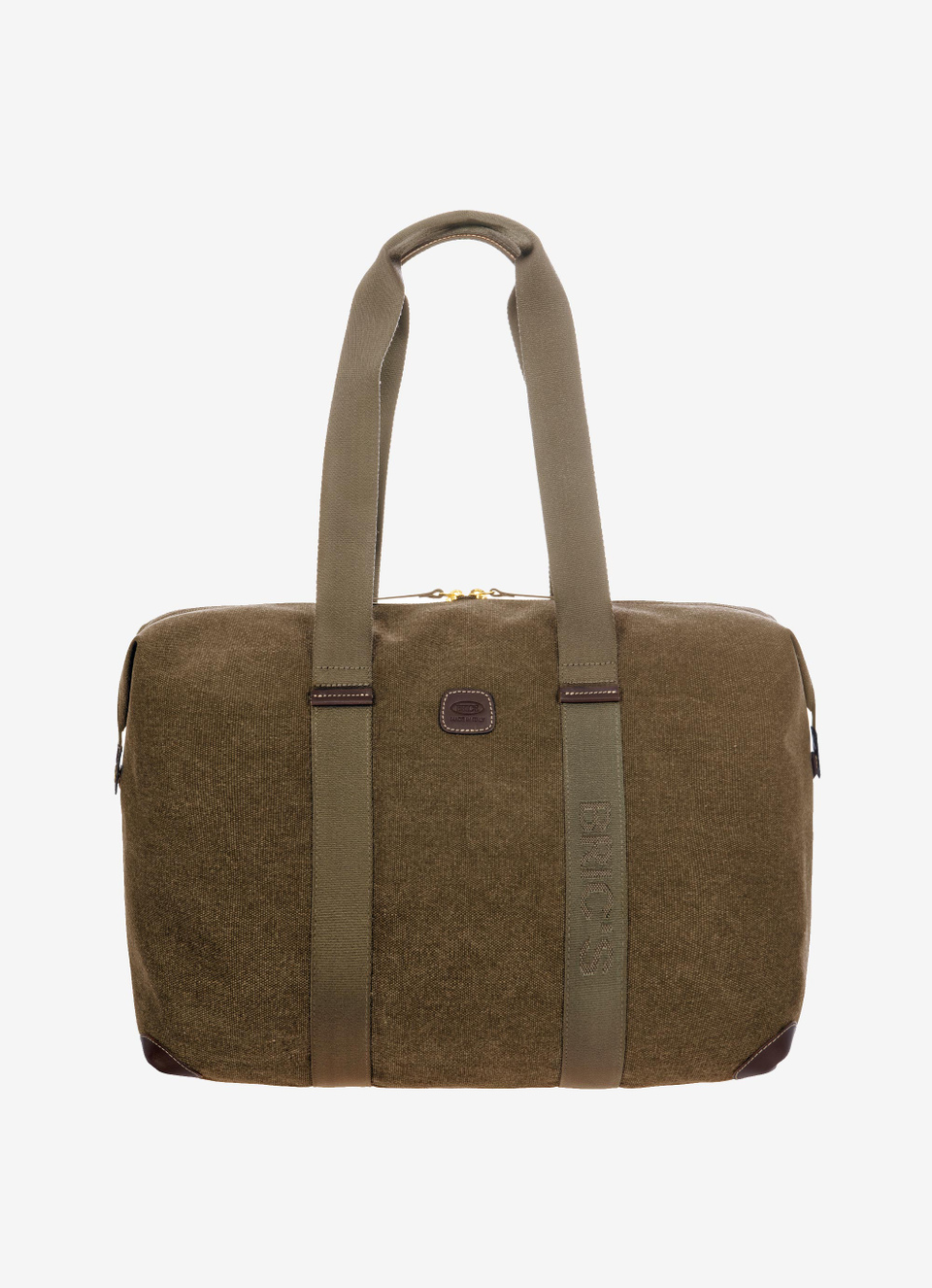 Coated canvas cotton medium holdall - Bric's
